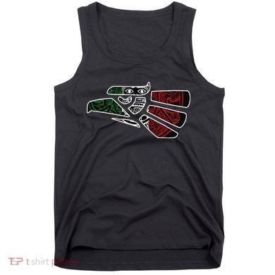 Hecho En Mexico Aztec Calendar Mexican Eagle Tank Top