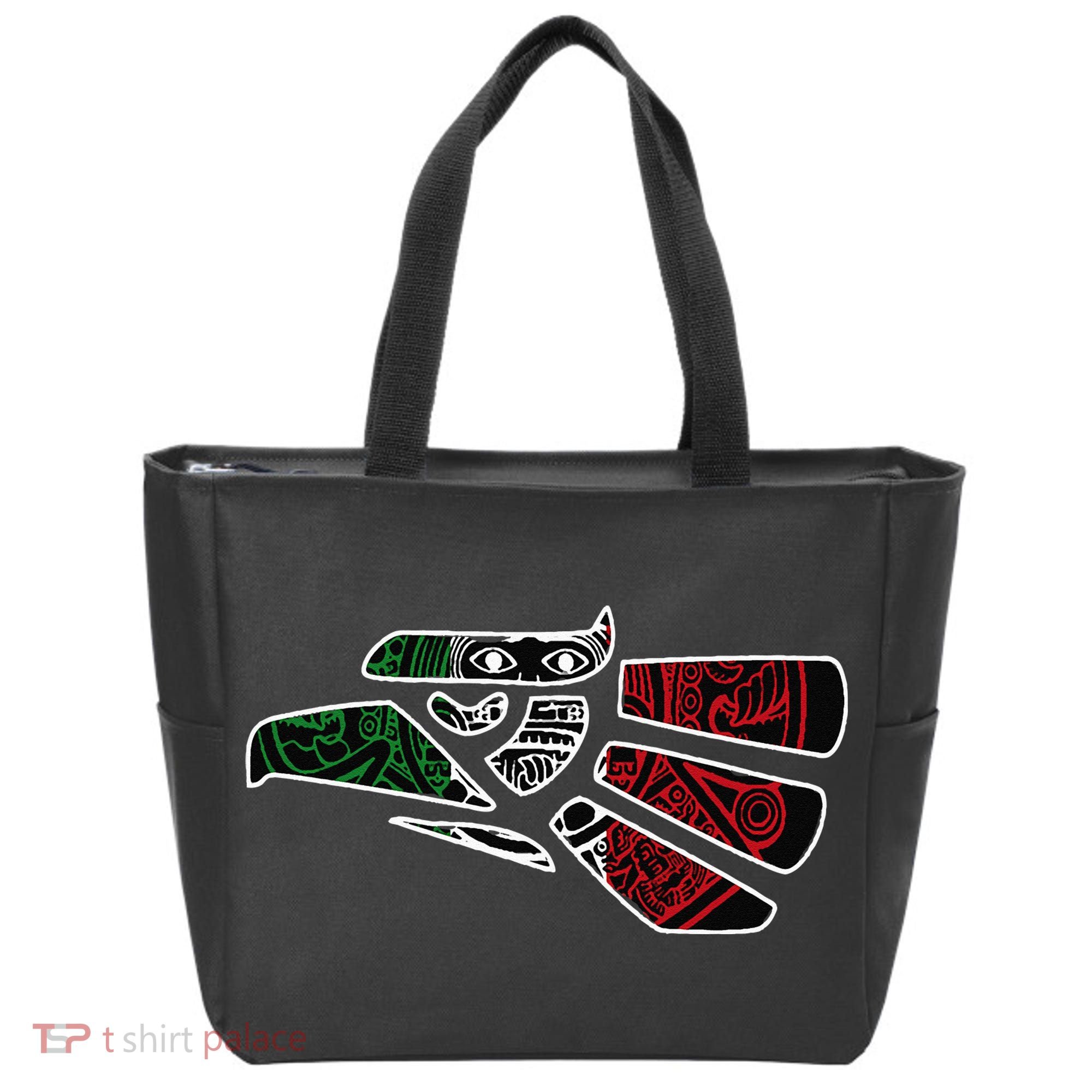 Hecho En Mexico Aztec Calendar Mexican Eagle Tote Bag
