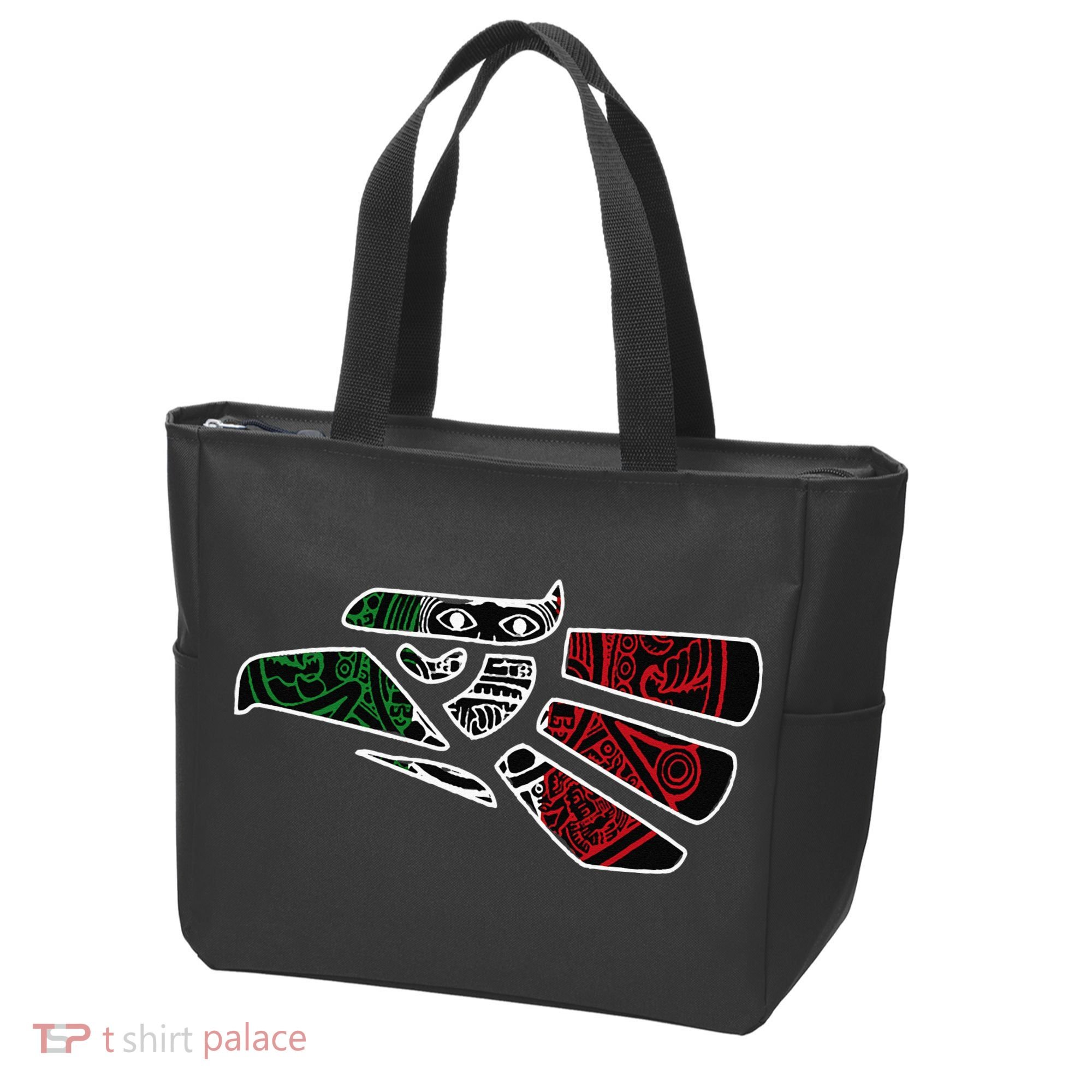 Hecho En Mexico Aztec Calendar Mexican Eagle Tote Bag