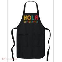 Hola Estudiantes, Maestra Back To School Spanish Teacher Apron thumb 0