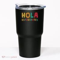 Hola Estudiantes, Maestra Back To School Spanish Teacher Tumbler thumb 0