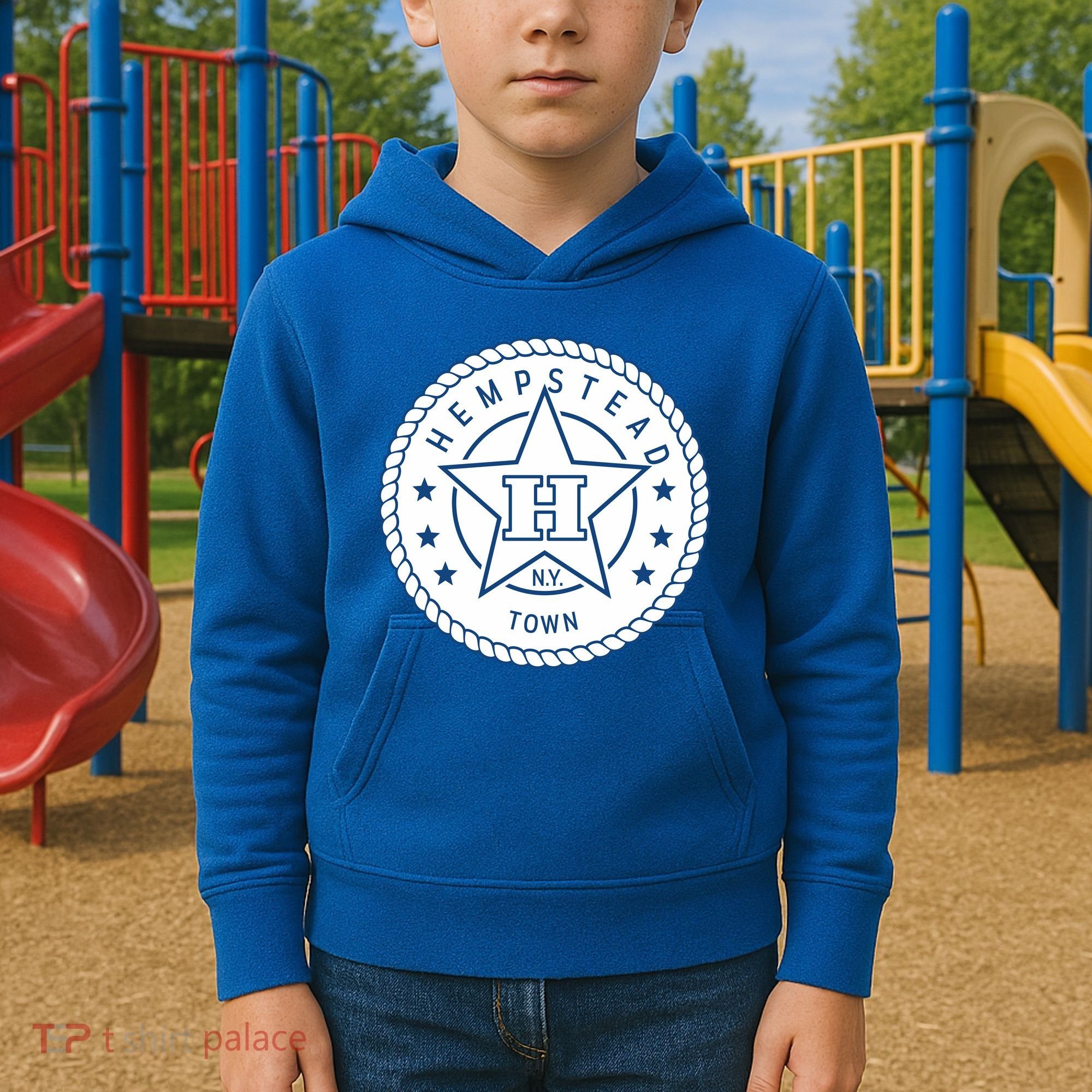 Hempstead New York Town Kids Hoodie