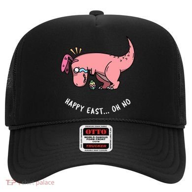 Happy Easter Oh No Funny TRex Egg Hunt Hat