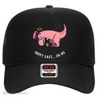 Happy Easter Oh No Funny TRex Egg Hunt Hat thumb 0