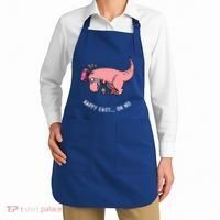 Happy Easter Oh No Funny TRex Egg Hunt Apron thumb 2