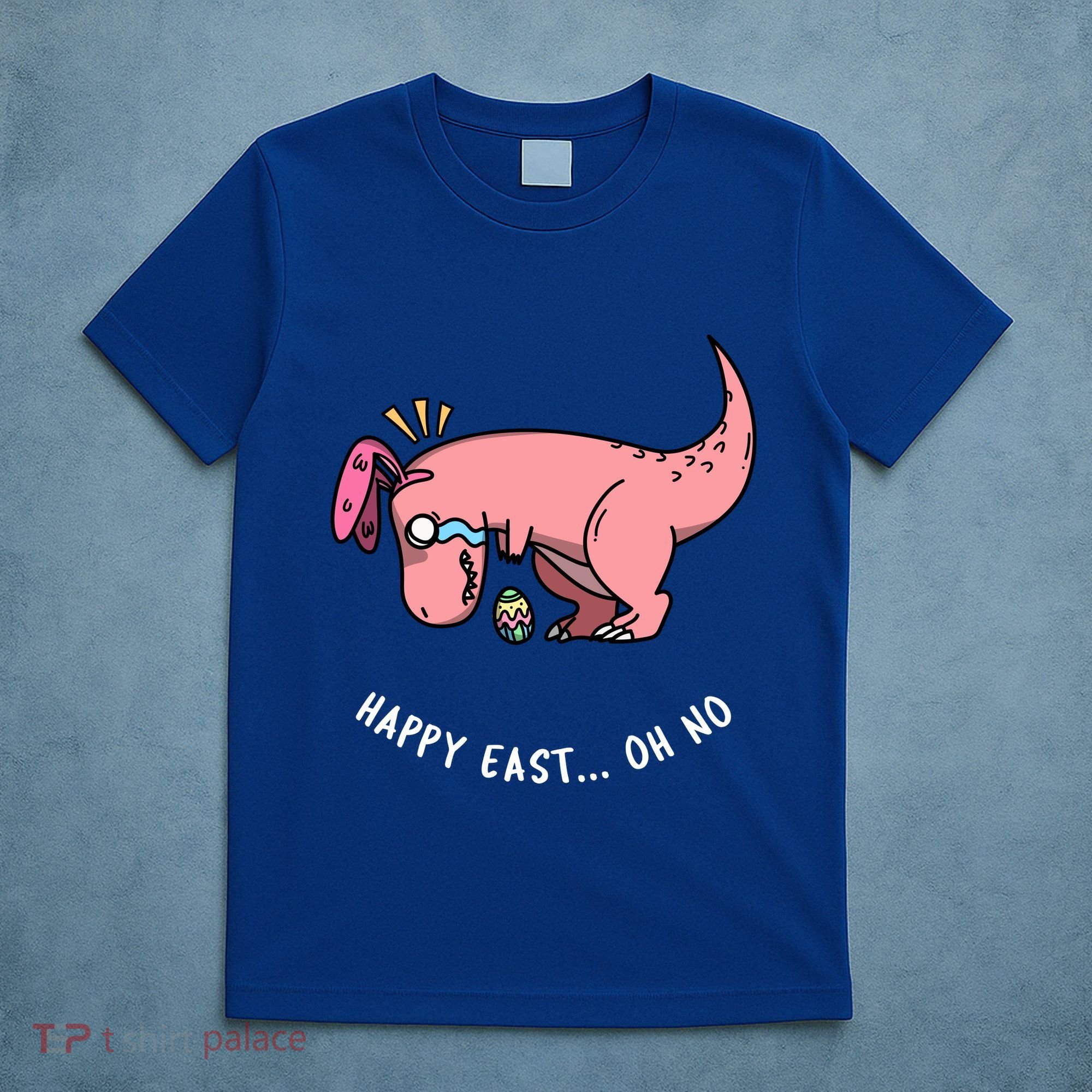 Happy Easter Oh No Funny TRex Egg Hunt T-Shirt