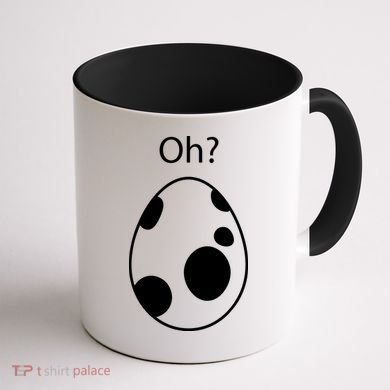 Hatching Egg Oh Gamer Coffee Mug back