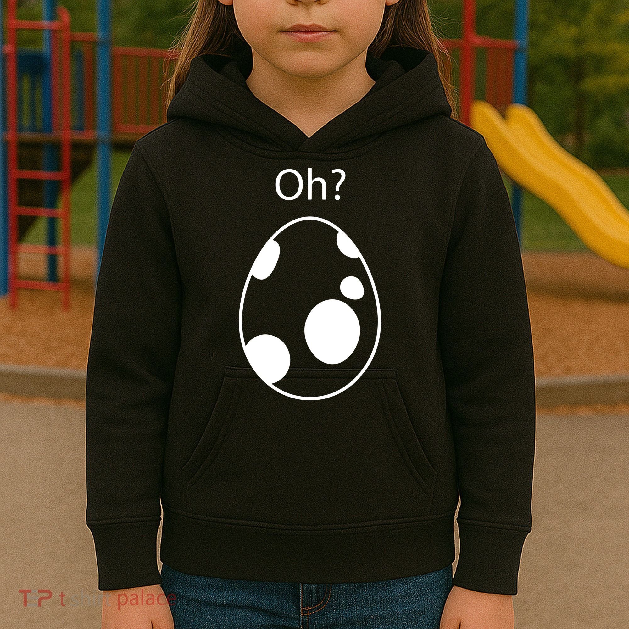 Hatching Egg Oh Gamer Kids Hoodie