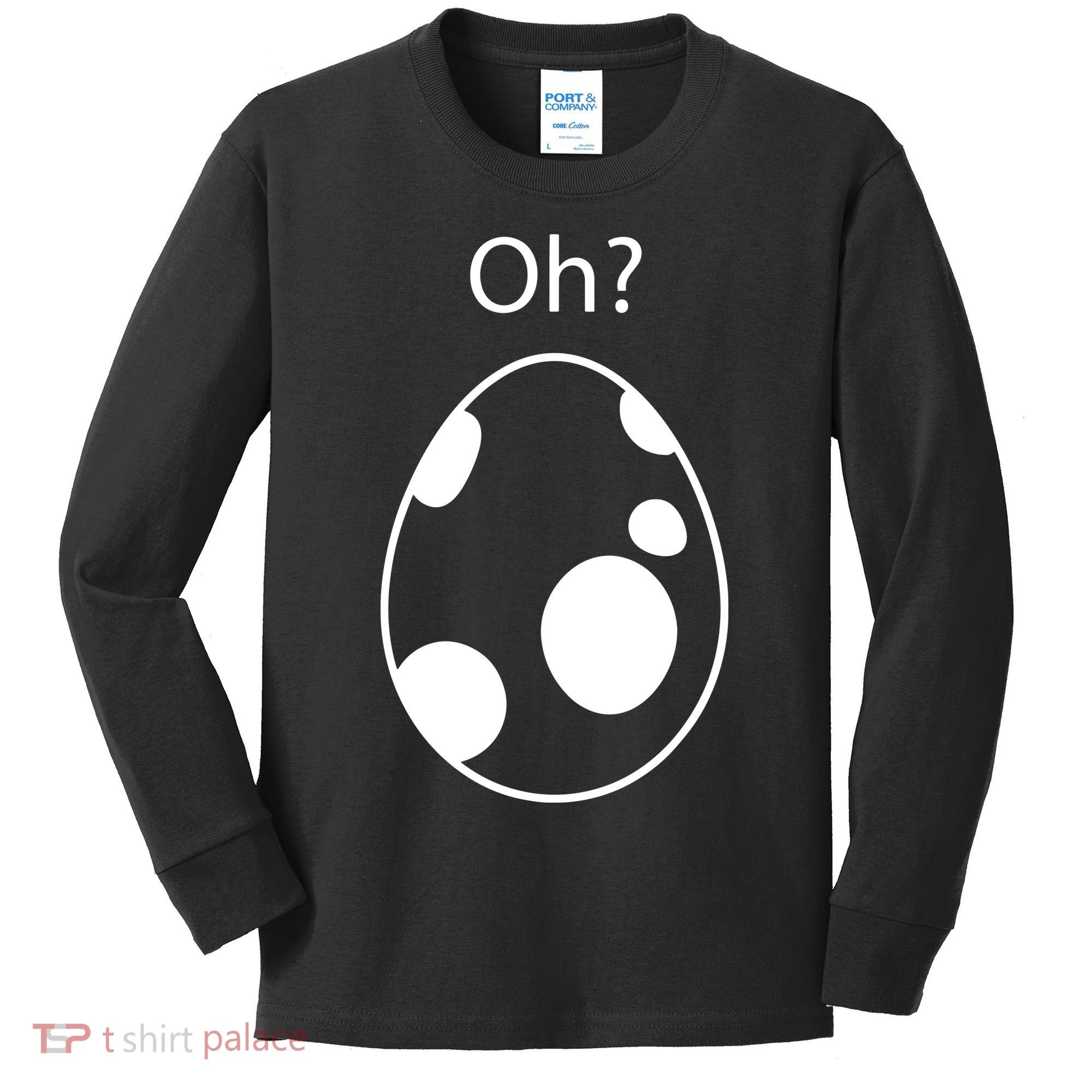 Hatching Egg Oh Gamer Kids Long Sleeve Shirt