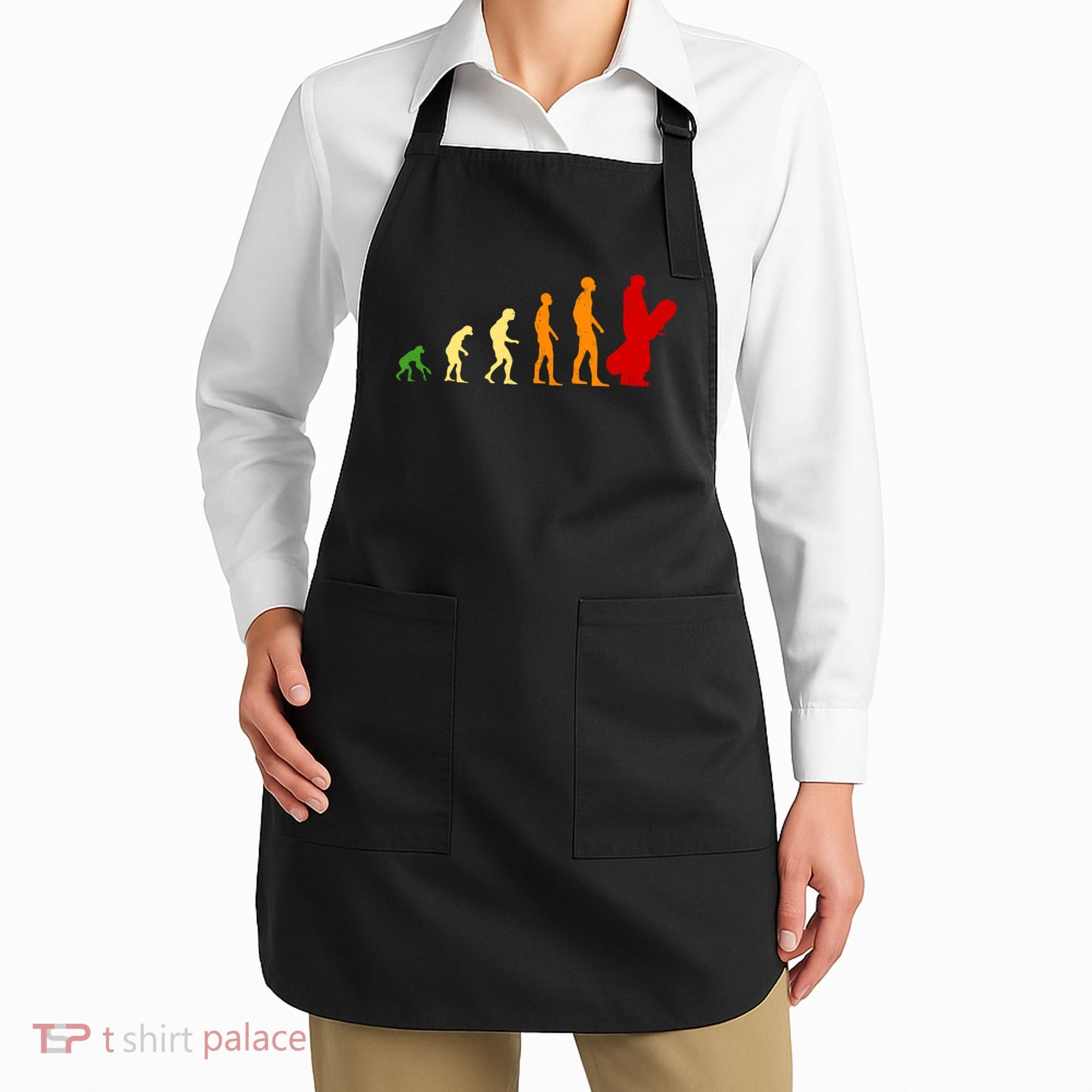 Human Evolution Of Snowboarding Apron