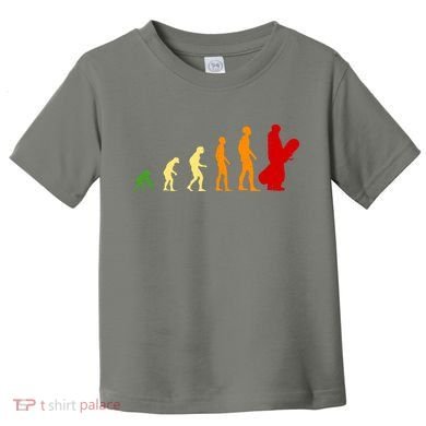 Human Evolution Of Snowboarding Toddler T-Shirt
