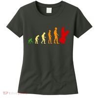 Human Evolution Of Snowboarding Women's T-Shirt thumb 0