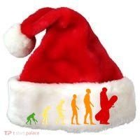 Human Evolution Of Snowboarding Santa Hat thumb 0