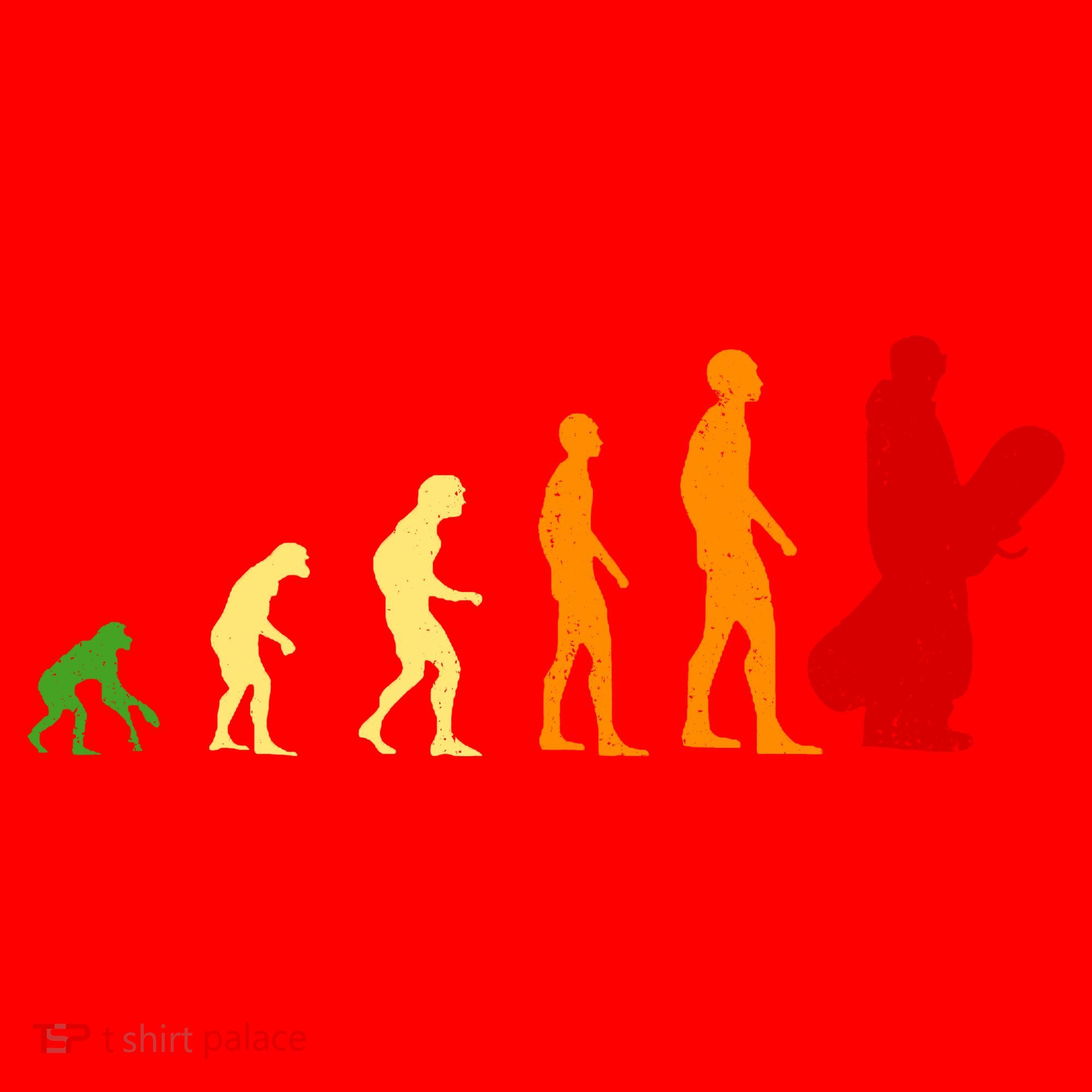 Human Evolution Of Snowboarding Santa Hat