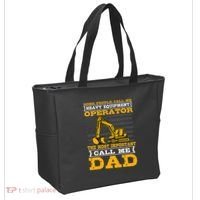 Heavy Equipment Operator Excavator FatherS Day Dad Tote Bag thumb 2
