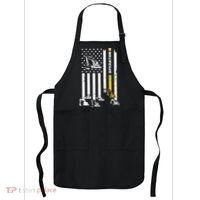 Heavy Equipment Operator USA Flag Operator Gift Apron thumb 0