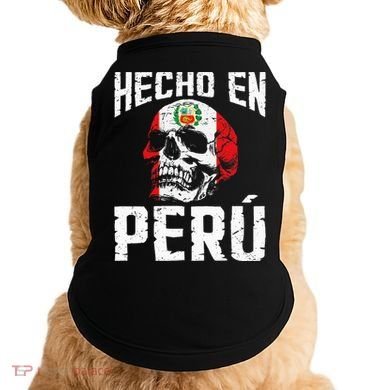 Hecho En Perú Peruvian Heritage Peruvian Flag Peru Doggie Tank