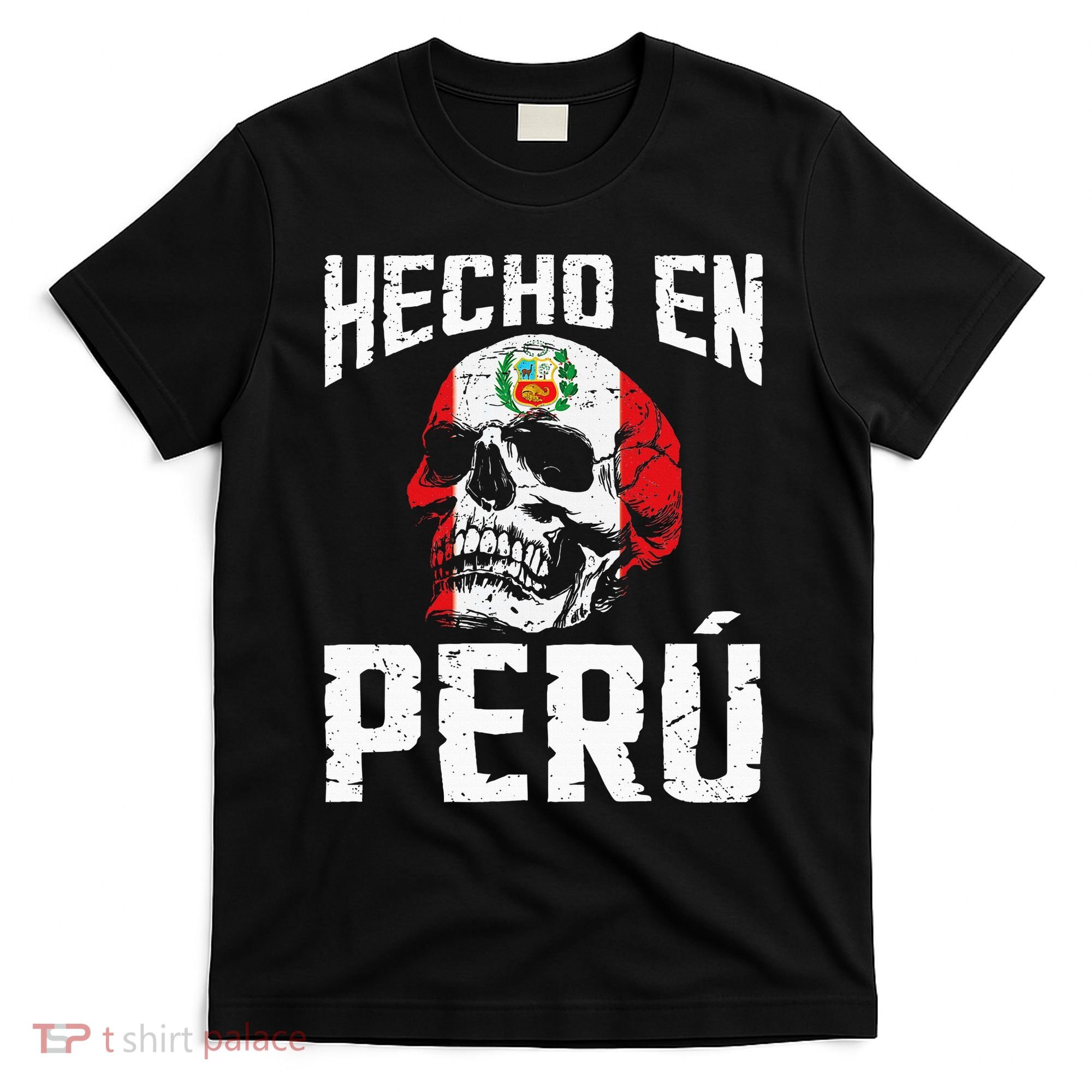 Hecho En Perú Peruvian Heritage Peruvian Flag Peru T-Shirt