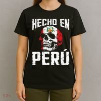 Hecho En Perú Peruvian Heritage Peruvian Flag Peru T-Shirt thumb 4