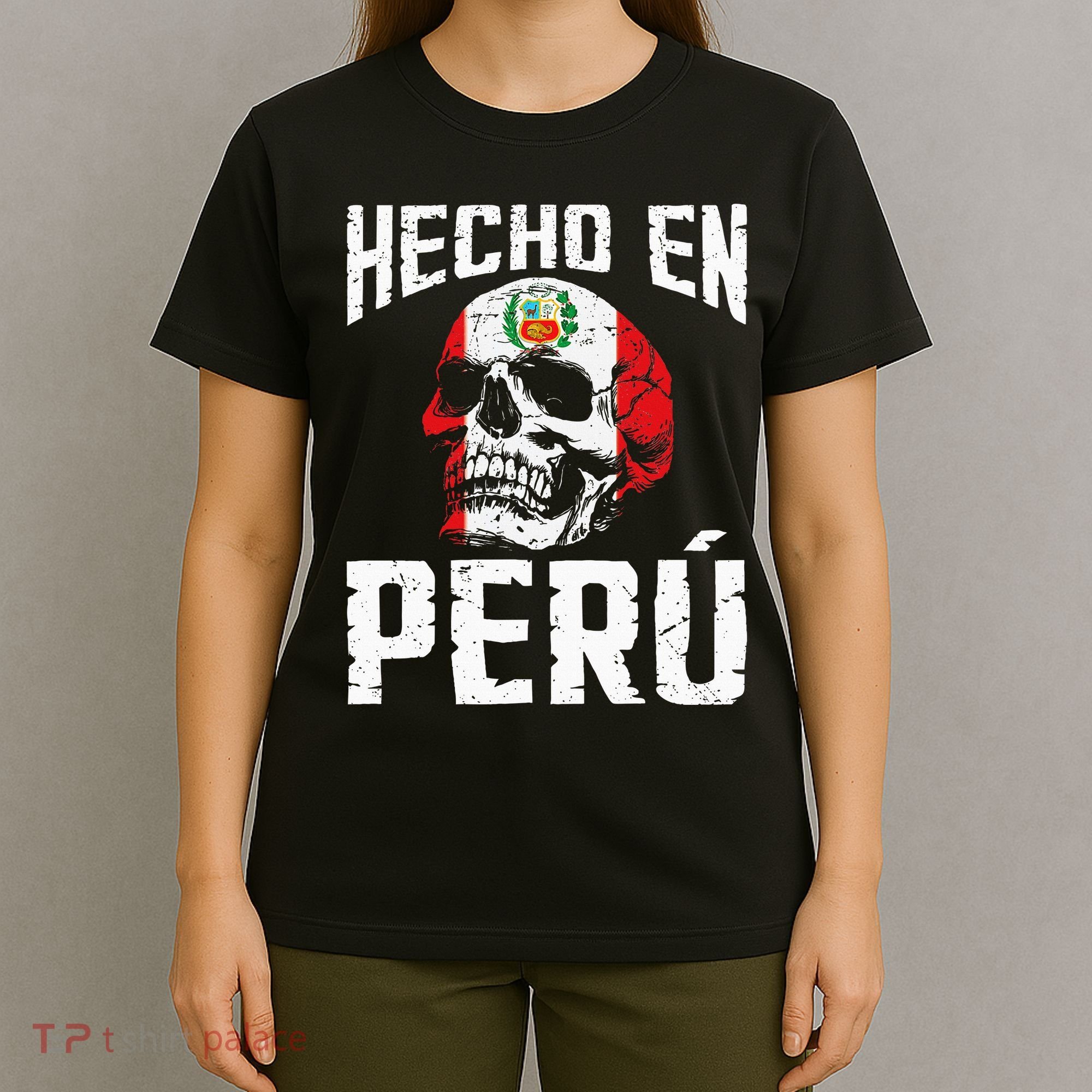 Hecho En Perú Peruvian Heritage Peruvian Flag Peru T-Shirt
