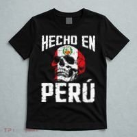 Hecho En Perú Peruvian Heritage Peruvian Flag Peru T-Shirt thumb 5