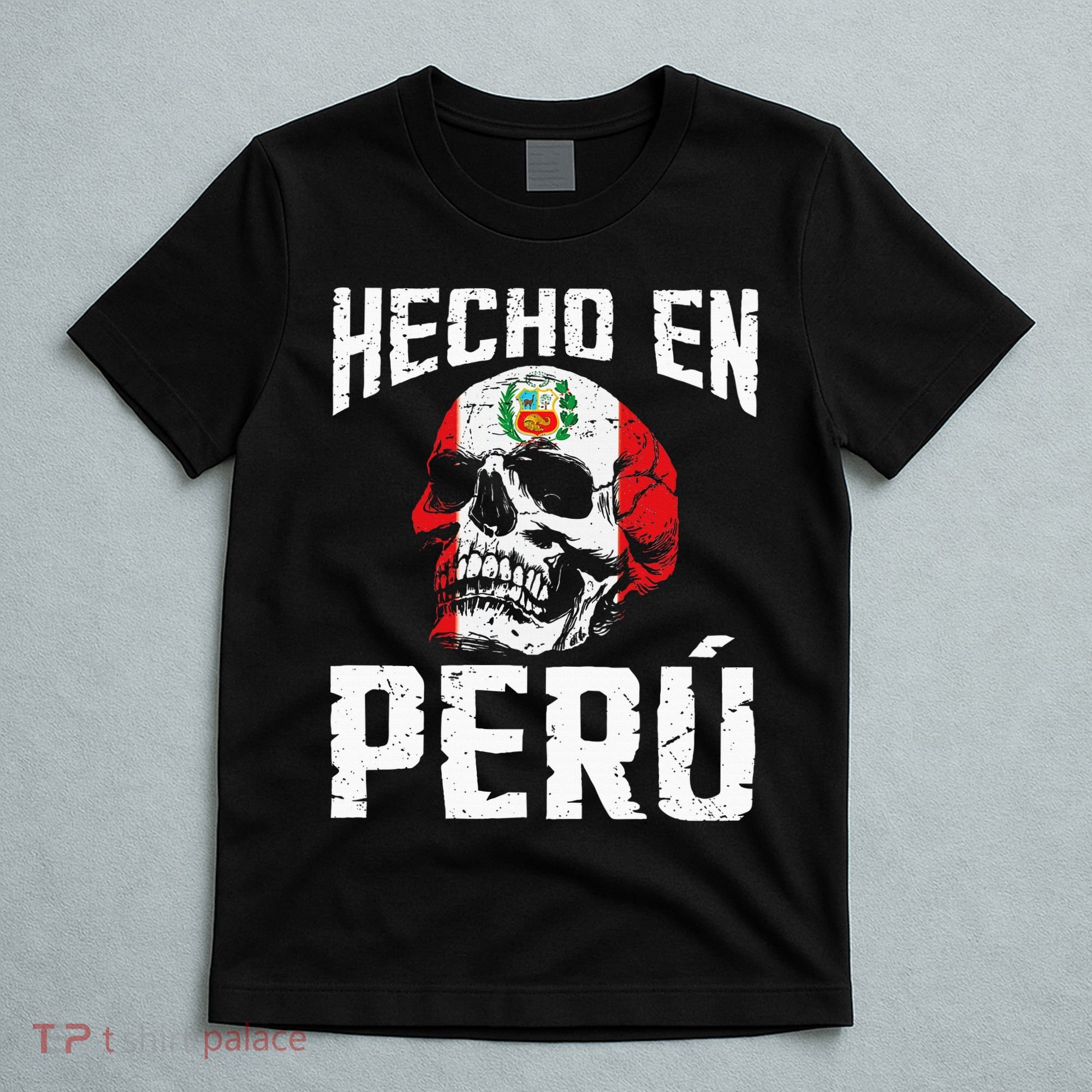 Hecho En Perú Peruvian Heritage Peruvian Flag Peru T-Shirt