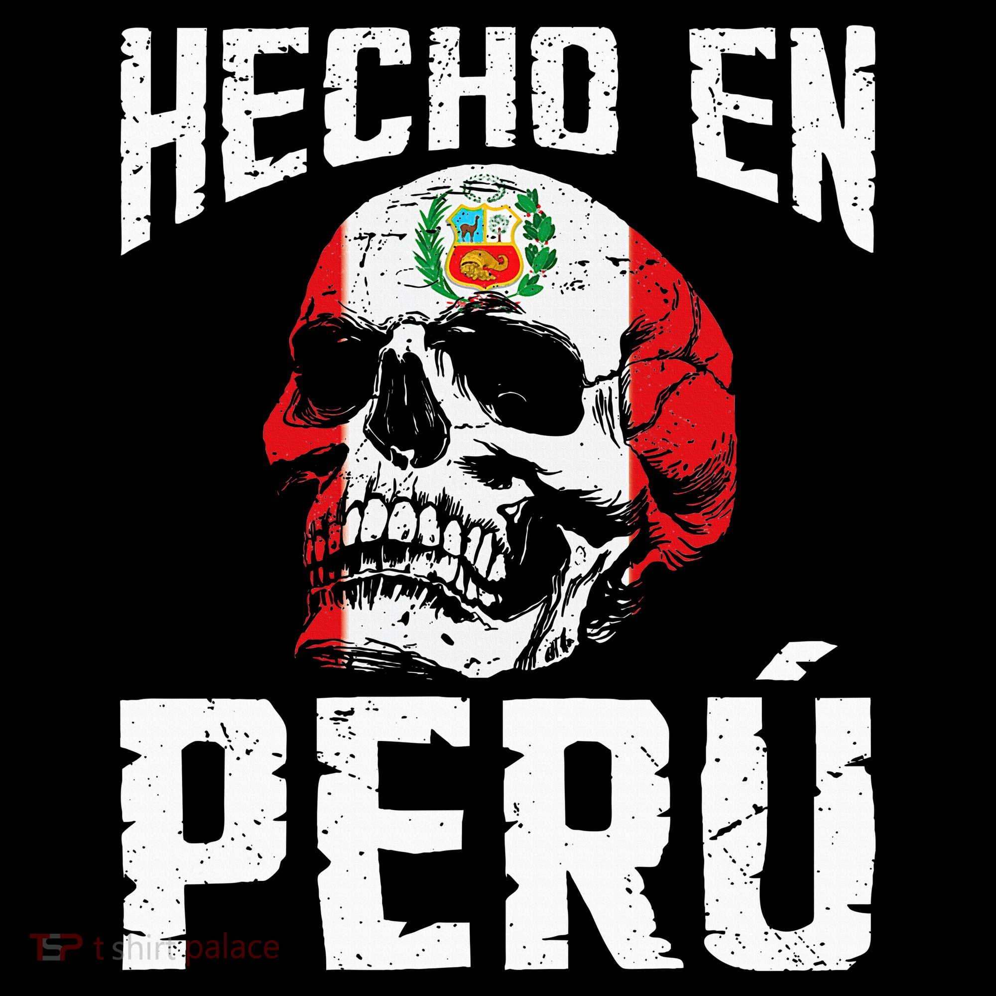 Hecho En Perú Peruvian Heritage Peruvian Flag Peru T-Shirt