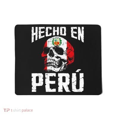 Hecho En Perú Peruvian Heritage Peruvian Flag Peru Mousepad