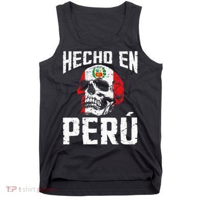Hecho En Perú Peruvian Heritage Peruvian Flag Peru Tank Top