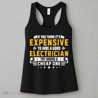 Humorous Electrician Pun Funny Electrician Technician Women's Tank Top thumb 3