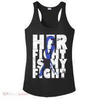 Her Fight ALS  Awareness Ladies PosiCharge Competitor Racerback Tank thumb 0