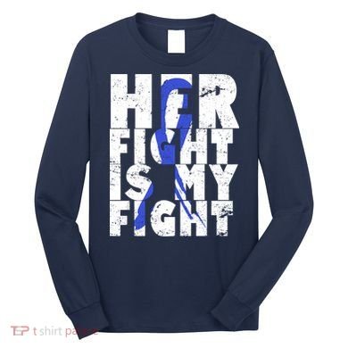 Her Fight ALS  Awareness Long Sleeve Shirt
