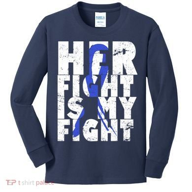 Her Fight ALS  Awareness Kids Long Sleeve Shirt