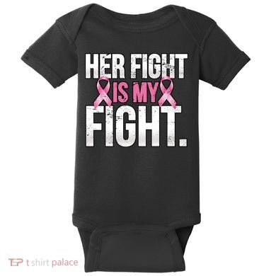 Her Fight Is My Fight Baby Bodysuit