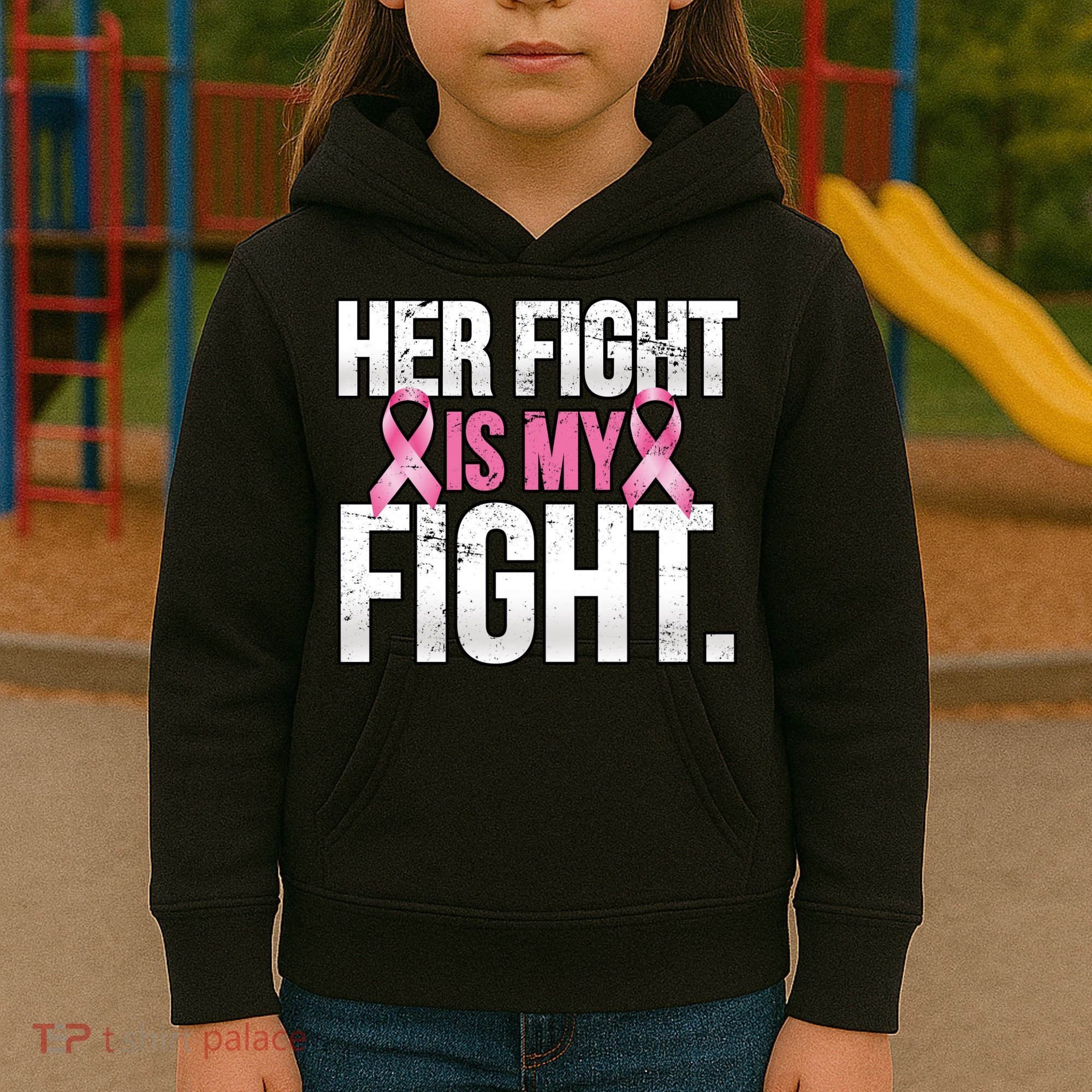 Her Fight Is My Fight Kids Hoodie