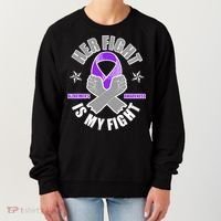Her Fight Is My Fight Alzheimer's Awareness Women's Sweatshirt thumb 0
