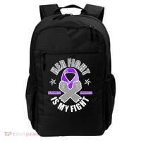 Her Fight Is My Fight Alzheimer's Awareness Backpack thumb 0