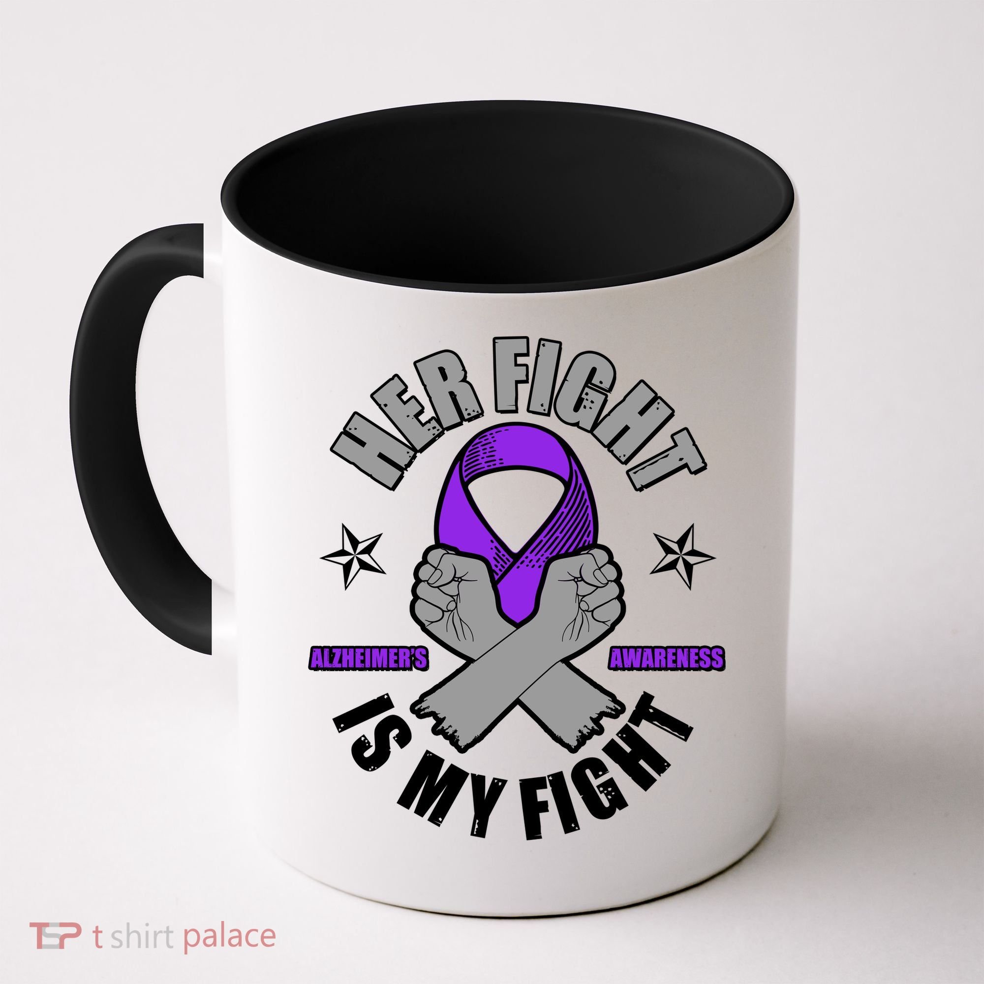Her Fight Is My Fight Alzheimer's Awareness Coffee Mug