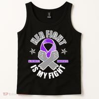 Her Fight Is My Fight Alzheimer's Awareness Tank Top thumb 2