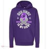 Her Fight Is My Fight Alzheimer's Awareness Hoodie thumb 0