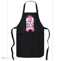 Her Fight Is My Fight Breast Cancer Apron thumb 0