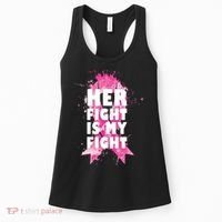 Her Fight Is My Fight Breast Cancer Women's Tank Top thumb 0