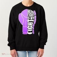 Her Fight is My Fight Lupus Awareness Women's Sweatshirt thumb 0