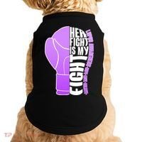 Her Fight is My Fight Lupus Awareness Doggie Tank thumb 0