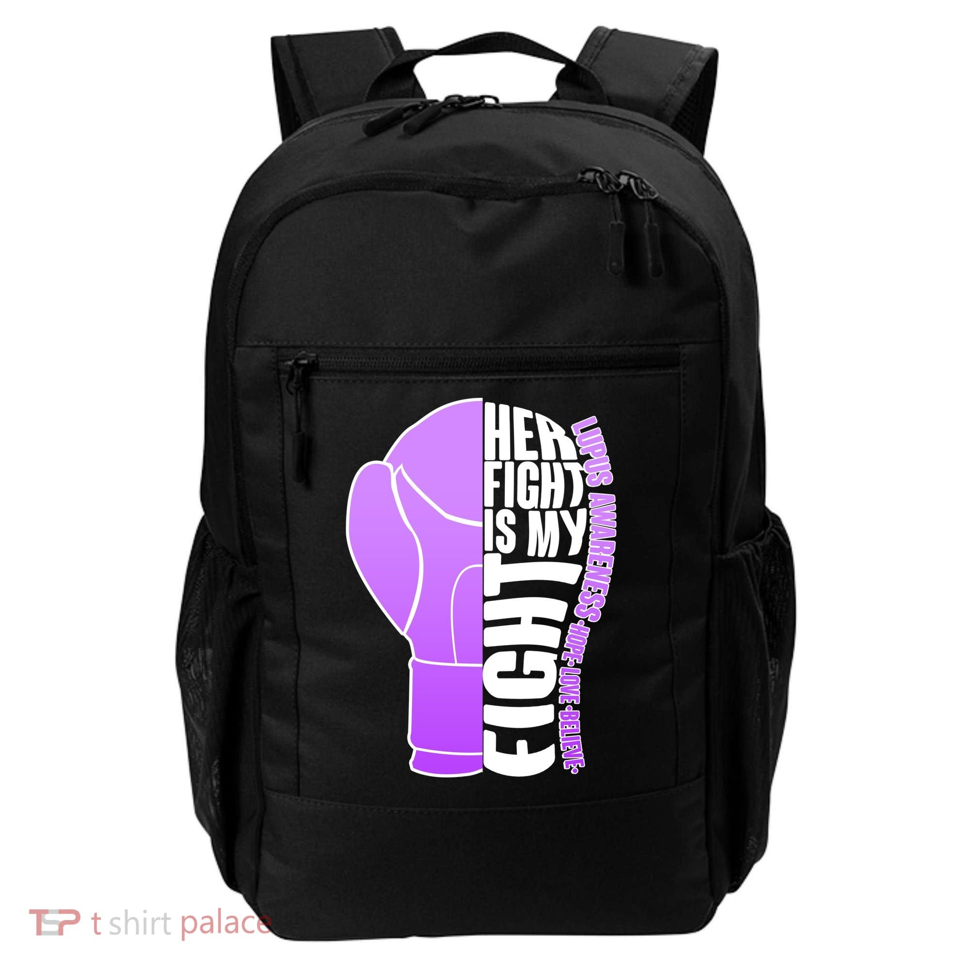 Her Fight is My Fight Lupus Awareness Backpack