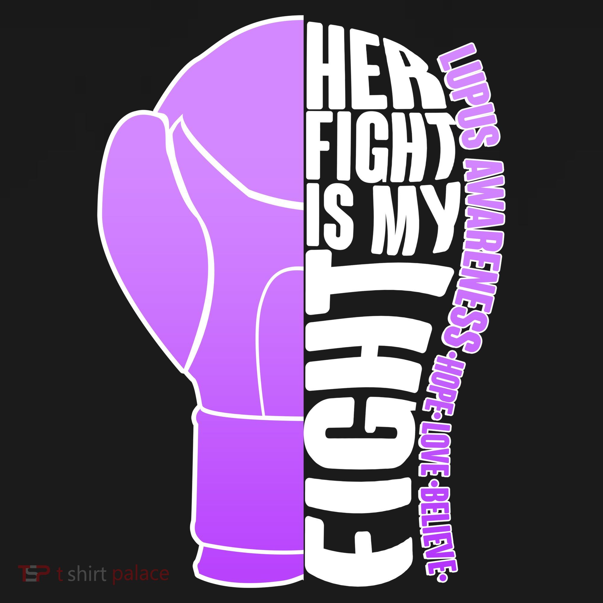 Her Fight is My Fight Lupus Awareness Bucket Hat