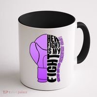 Her Fight is My Fight Lupus Awareness Coffee Mug thumb 1
