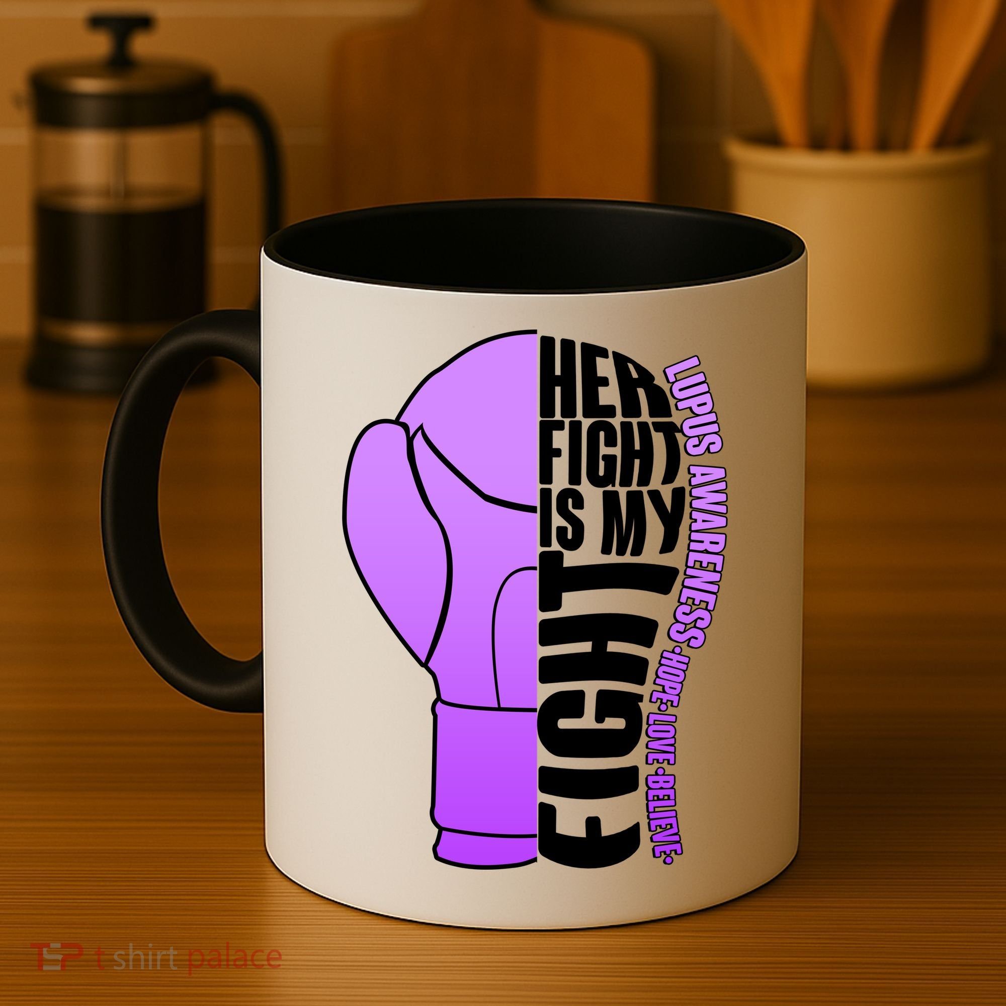 Her Fight is My Fight Lupus Awareness Coffee Mug