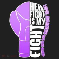 Her Fight is My Fight Lupus Awareness Beanie thumb 2