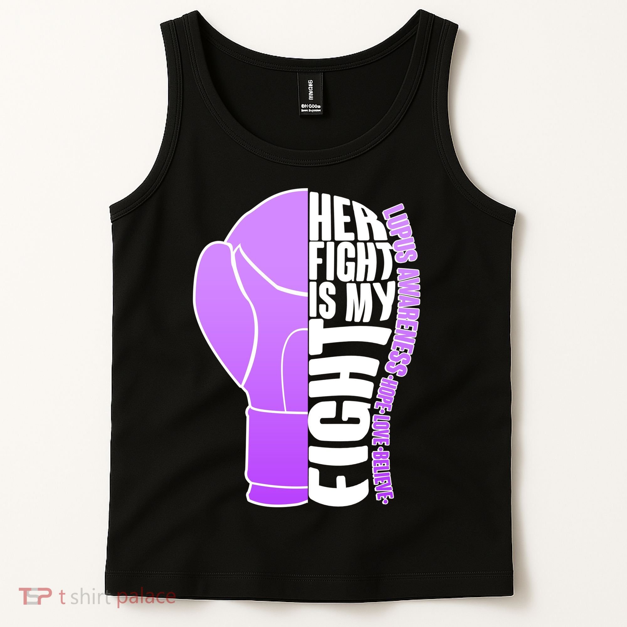 Her Fight is My Fight Lupus Awareness Tank Top